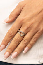 Load image into Gallery viewer, First Kisses White Skinny Band Ring