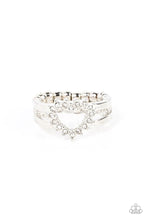 Load image into Gallery viewer, First Kisses White Skinny Band Ring