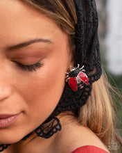 Load image into Gallery viewer, Lavish Ladybug Red Post Earring