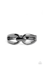 Load image into Gallery viewer, Mechanical Masquerade Black Hinged Bracelet