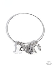 Load image into Gallery viewer, Western Waltz White Bangle