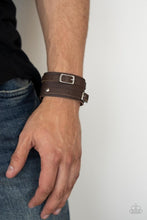 Load image into Gallery viewer, Bronco Bustin Buckles Brown Urban Bracelet