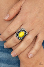 Load image into Gallery viewer, Vivaciously Vibrant Yellow Ring