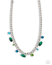Load image into Gallery viewer, Captivating Chic Green Necklace