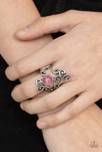 Load image into Gallery viewer, Glimmering Grapevines Pink Ring