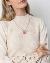Load image into Gallery viewer, Fine Flight Pink Necklace
