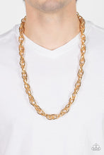 Load image into Gallery viewer, Custom Couture Gold Men’s Necklace