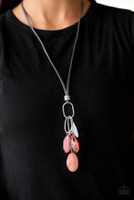 Load image into Gallery viewer, Fundamentally Flirtatious Orange Necklace