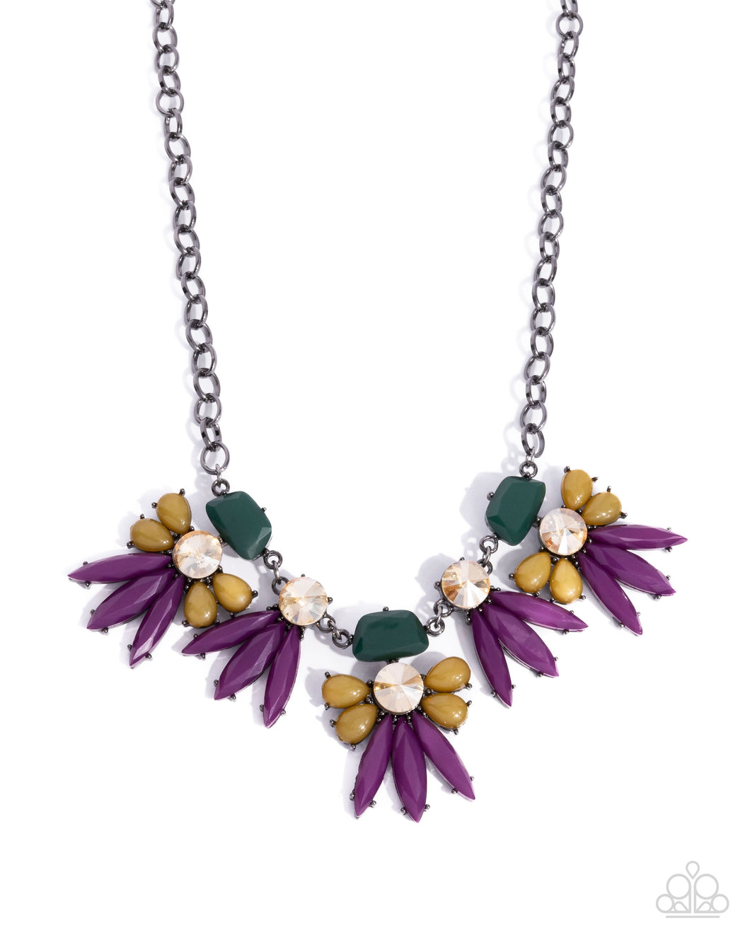 Folklore Flair Purple Necklace