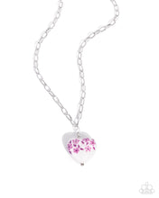 Load image into Gallery viewer, Painted Poetry Purple Necklace