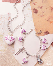 Load image into Gallery viewer, Painted Poetry Purple Necklace