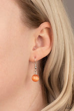 Load image into Gallery viewer, Glow and Tell orange Necklace