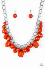 Load image into Gallery viewer, Gorgeously Globetrotter Orange necklace