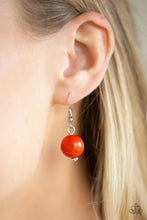 Load image into Gallery viewer, Gorgeously Globetrotter Orange necklace