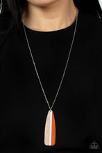 Load image into Gallery viewer, Grab A Paddle Orange Necklace