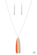 Load image into Gallery viewer, Grab A Paddle Orange Necklace