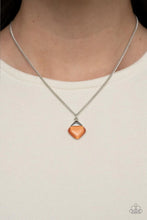 Load image into Gallery viewer, Gracefully Gemstone Orange Necklace