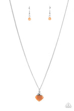 Load image into Gallery viewer, Gracefully Gemstone Orange Necklace