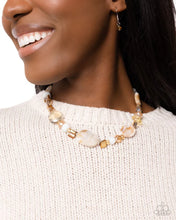 Load image into Gallery viewer, Apartment Abstract Brown Necklace