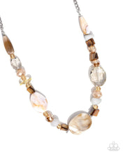 Load image into Gallery viewer, Apartment Abstract Brown Necklace