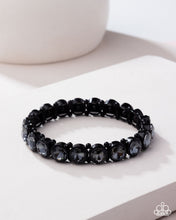 Load image into Gallery viewer, Sugar Coated Sparkle Black Bracelet