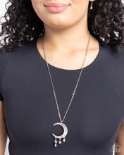 Load image into Gallery viewer, Lunar Landmark Pink Necklace