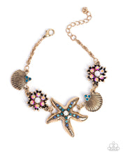 Load image into Gallery viewer, Starfish Single Blue Bracelet