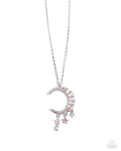 Load image into Gallery viewer, Lunar Landmark Pink Necklace