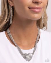 Load image into Gallery viewer, Crushing On You Silver Necklace