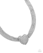 Load image into Gallery viewer, Crushing On You Silver Necklace