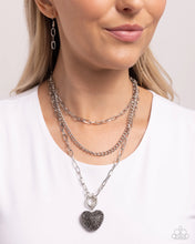 Load image into Gallery viewer, HEART Gallery Silver Necklace