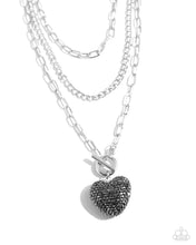 Load image into Gallery viewer, HEART Gallery Silver Necklace