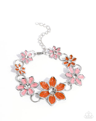 Compatibly Charming Orange Bracelet