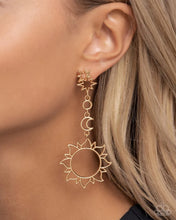Load image into Gallery viewer, Celestial Chic Gold Earring