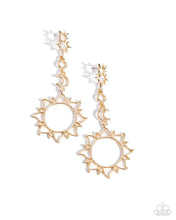 Load image into Gallery viewer, Celestial Chic Gold Earring