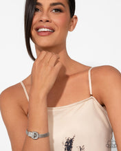 Load image into Gallery viewer, Boldly Buckled White Bracelet