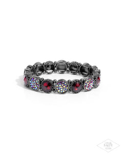 Take a Moment To Reflect Red Bracelet