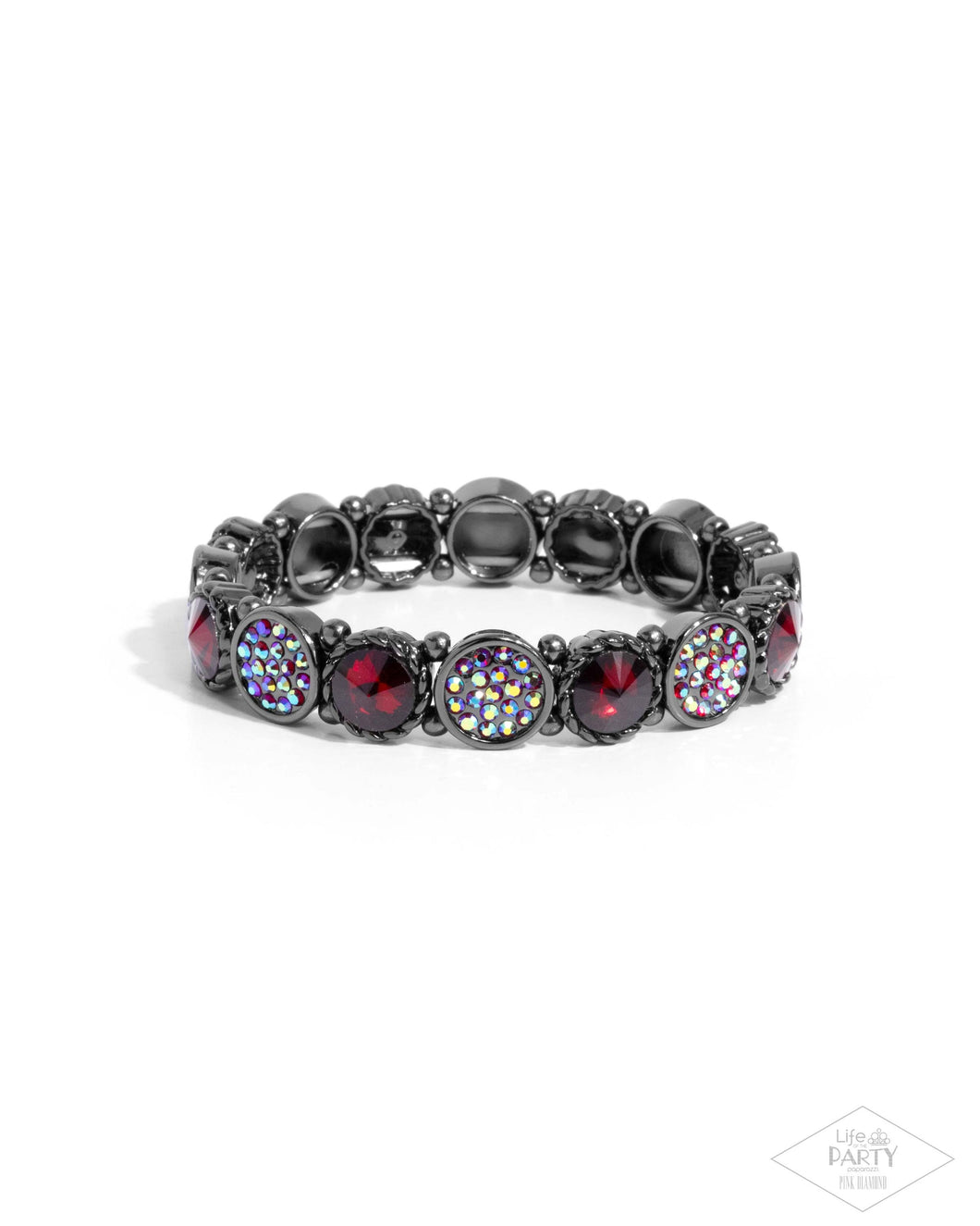 Take a Moment To Reflect Red Bracelet