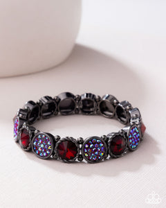 Take a Moment To Reflect Red Bracelet