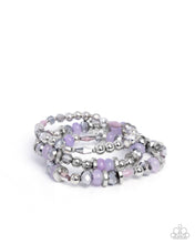 Load image into Gallery viewer, Naturally Noteworthy Purple Bracelet