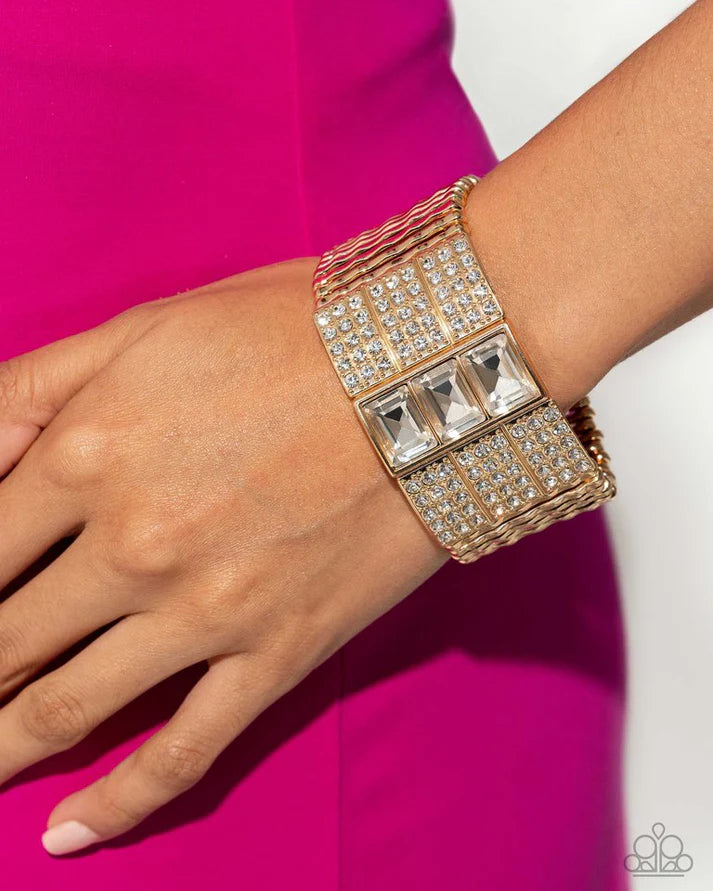 Dramatic Diva Gold Bracelet