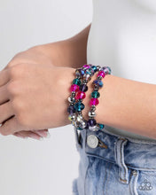 Load image into Gallery viewer, Stack Of GLASS Multi Bracelet
