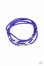 Load image into Gallery viewer, Pretty Patriotic Blue Bracelet