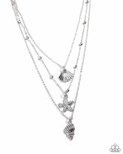 Load image into Gallery viewer, Seashell Sonata Silver Necklace