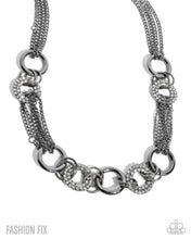 Load image into Gallery viewer, Defiant Dazzle Black Necklace