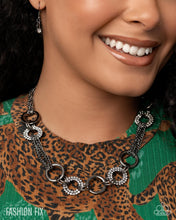 Load image into Gallery viewer, Defiant Dazzle Black Necklace