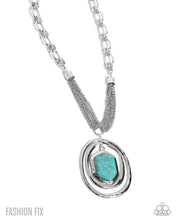 Load image into Gallery viewer, Valiant Voyage Blue Necklace