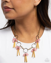 Load image into Gallery viewer, LEI of the Land Brass Necklace