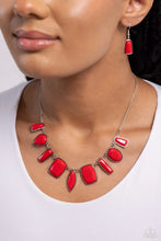 Load image into Gallery viewer, Luscious Luxe Red Necklace