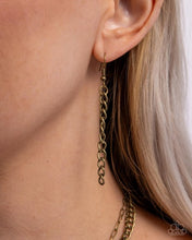 Load image into Gallery viewer, Sunset Safety Brass Necklace